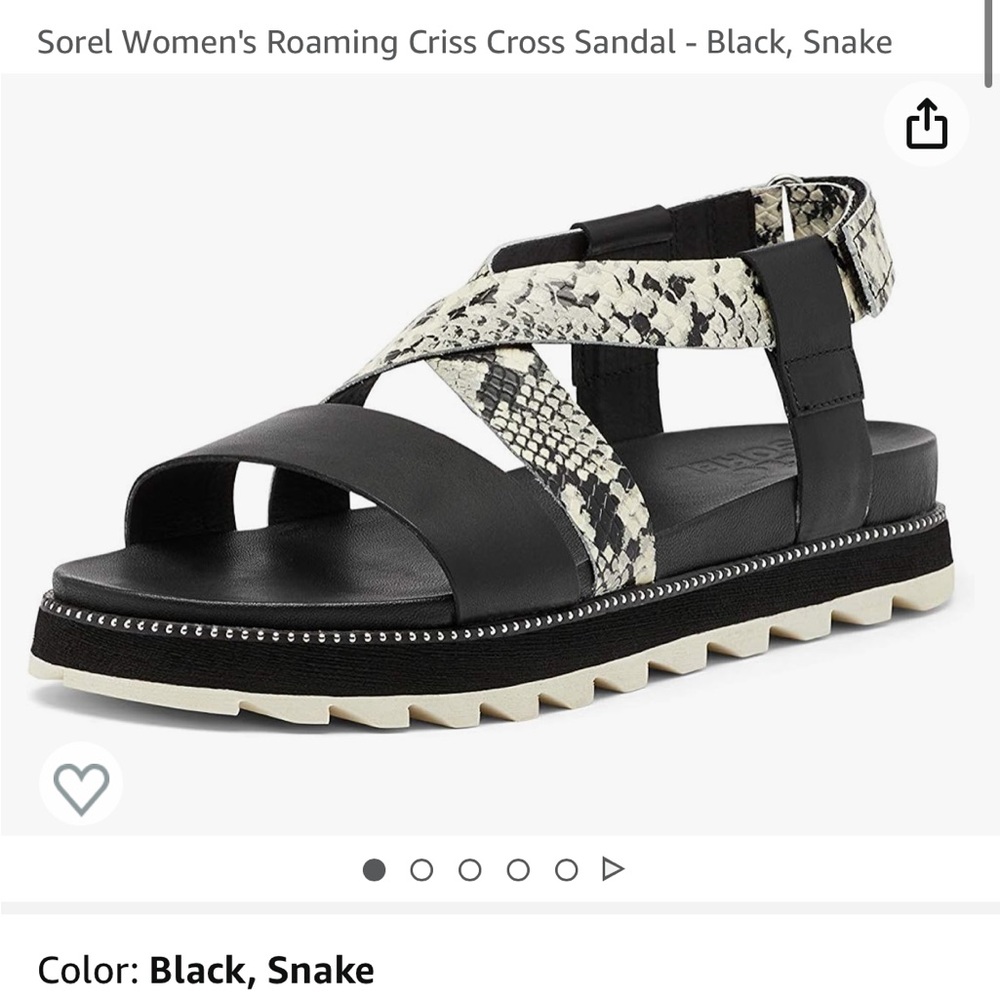 Sleep Roaming Criss Cross Sandal